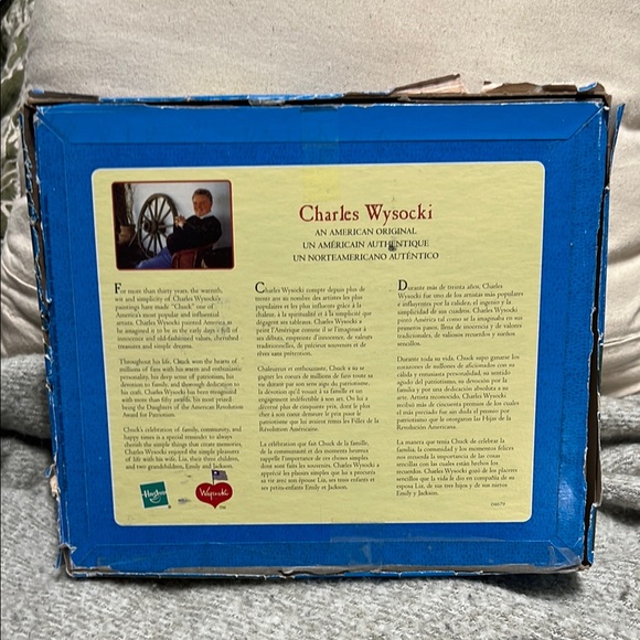 Charles Wysocki Cotton Country 1000 PC Puzzle Used - Picture 2 of 4